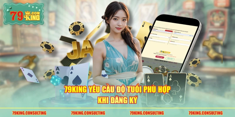 79king yêu cầu độ tuổi phù hợp khi đăng ký